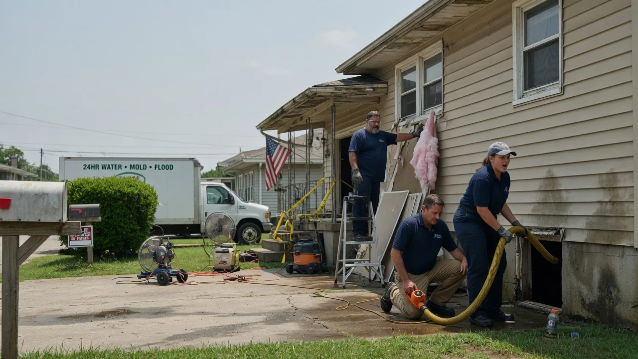 Water Damage Repair in Ford, WA near me